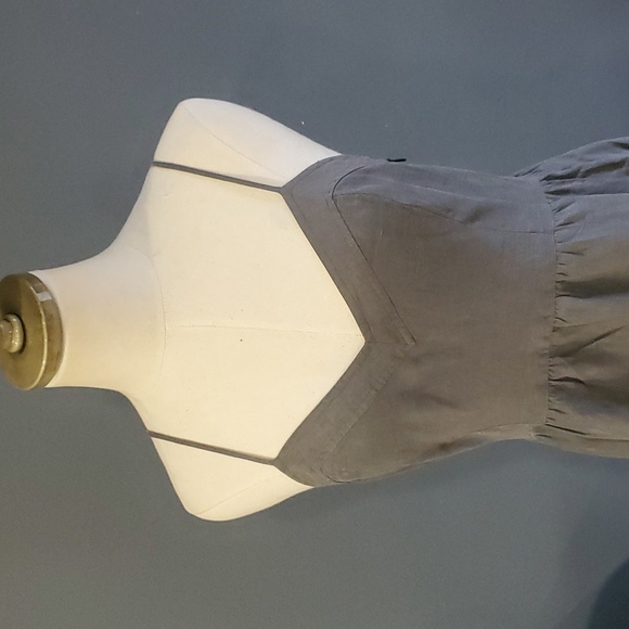 Free people gray cargo summer dress size 4 - Picture 3 of 16